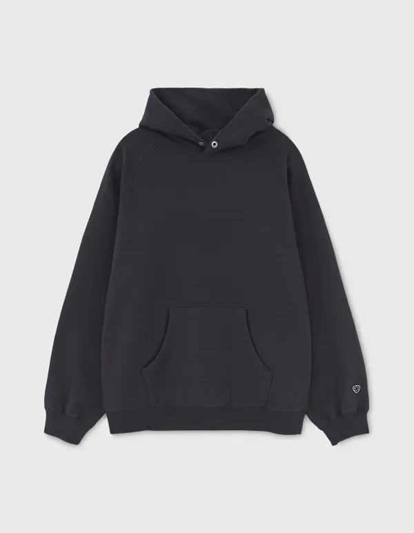 221 VINTAGE WASHED HOODIE / Charcoal