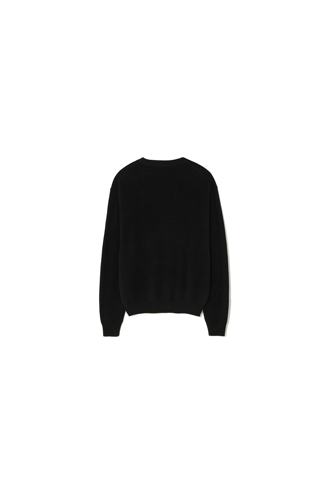 르917 PURE CASHMERE CREWNECK SWEATER [BLACK] 상품 이미지 1