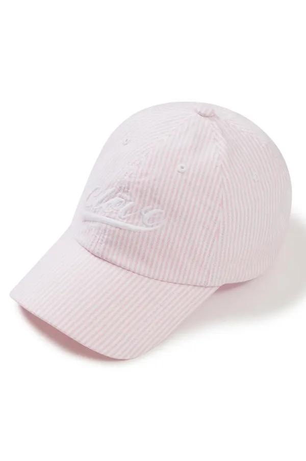 [24SS clove] Oxford Ball Cap (Pink)