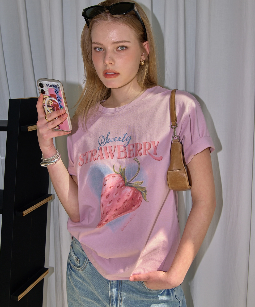 비터셀즈 Ruby Berry Tee-Lavender 상품 이미지 2