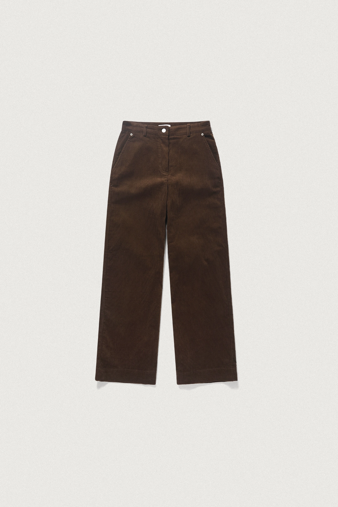 샤드라마 MOST CORDUROY SEMI WIDE PANTS [BROWN] 상품 이미지 1