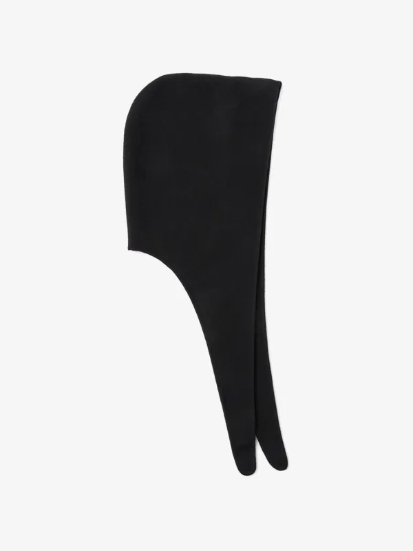 CAEL handmade wool balaclava_black