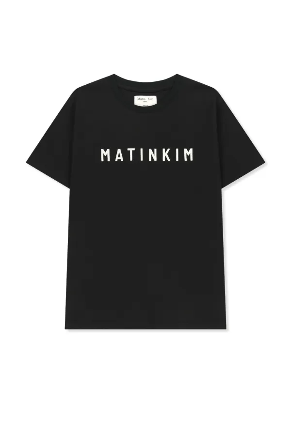 APPLIQUE FELT LOGO TOP IN BLACK