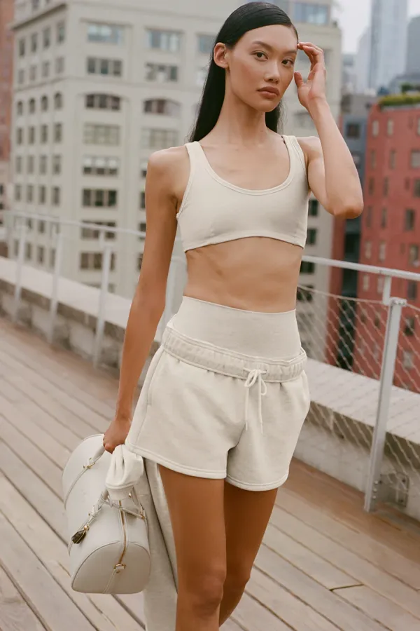 Accolade Short - Oatmeal Heather