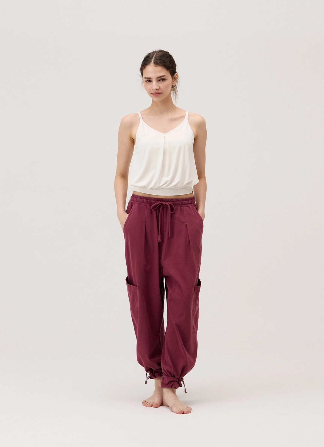 부디무드라 Pleats shirring sleeveless_Tofu 상품 이미지 1