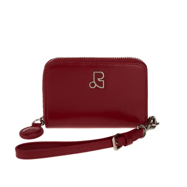 ZIPPY WALLET - DEEP RED