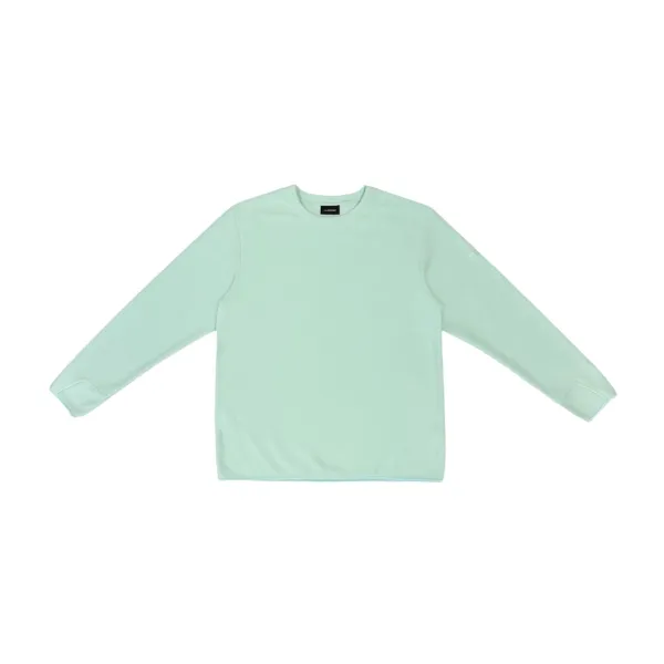 25-004 MICRO POLAR FLEECE  LONG SLEEVE (HONEYDEW)
