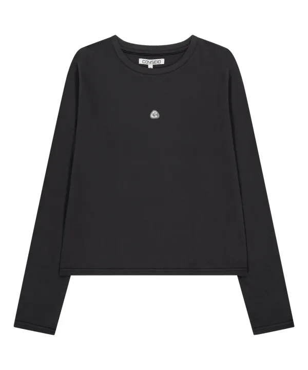 SYMBOL LOGO LONGSLEEVES CHARCOAL
