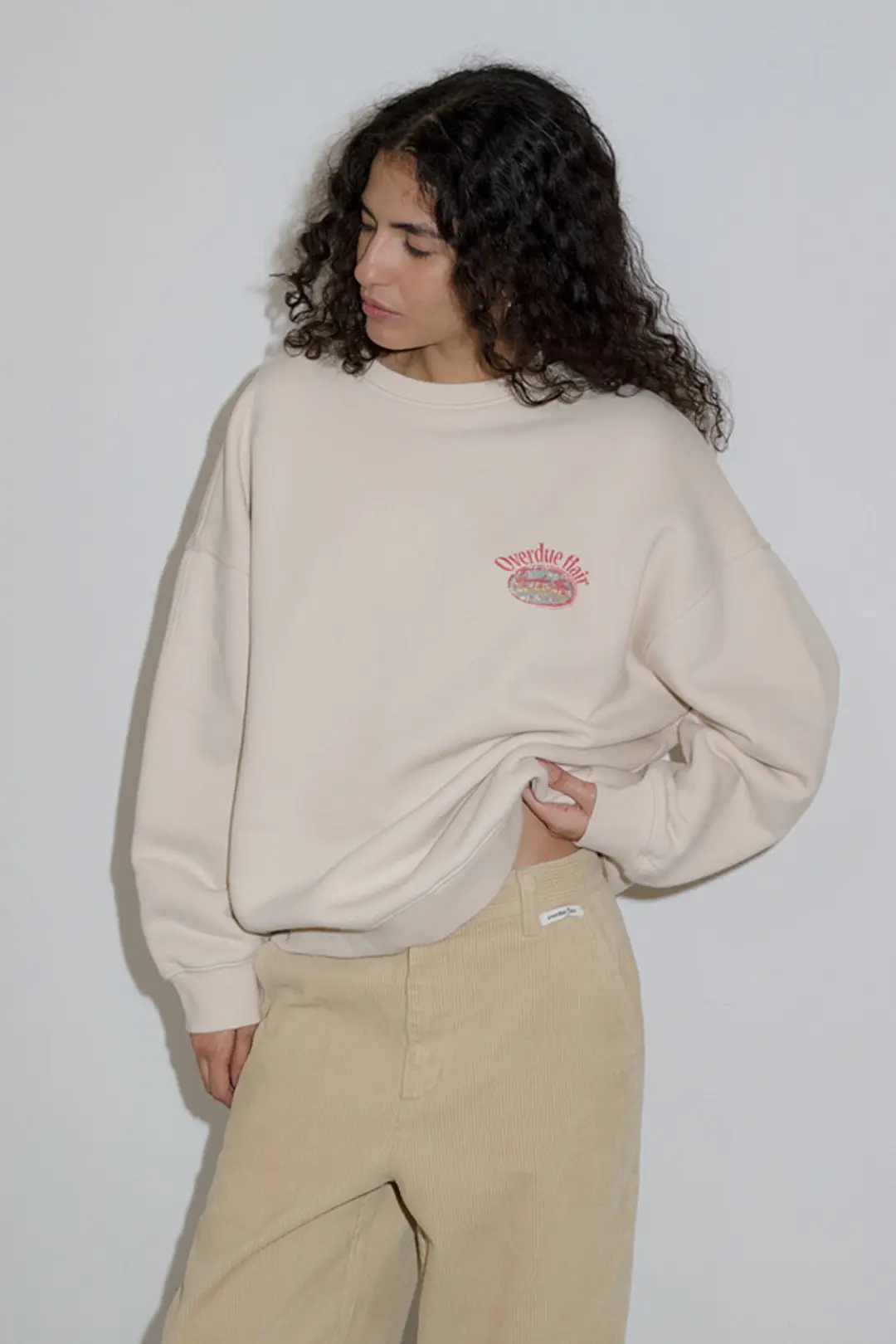 오버듀플레어 SIGNATURE PRINTING MTM_LIGHT BEIGE 상품 이미지 2
