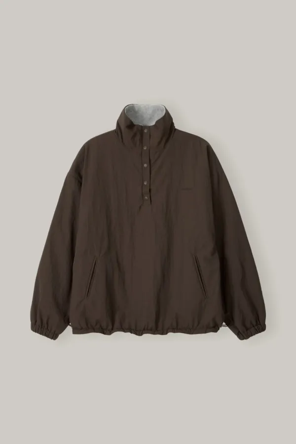 3rd/Reversible Fleece Jumper (Brown)