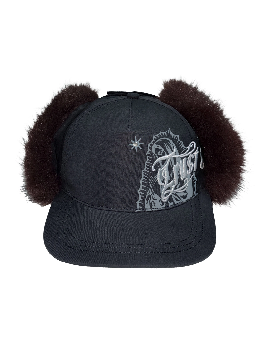 스컬프터 Faithless Twill Earflap Cap Black 상품 이미지 3
