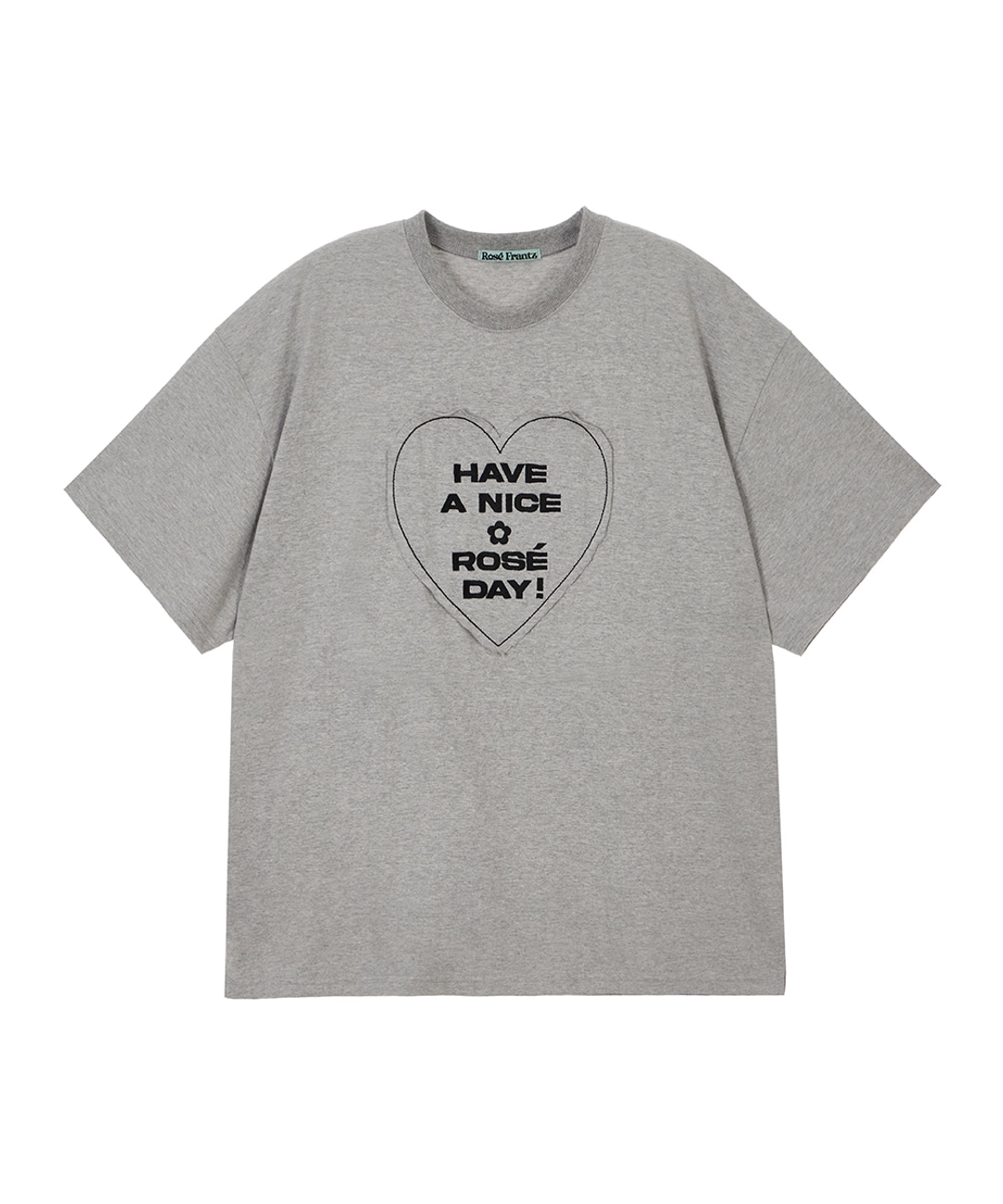 로제프란츠 In the Heart T-shirt [Gray] 상품 이미지 3