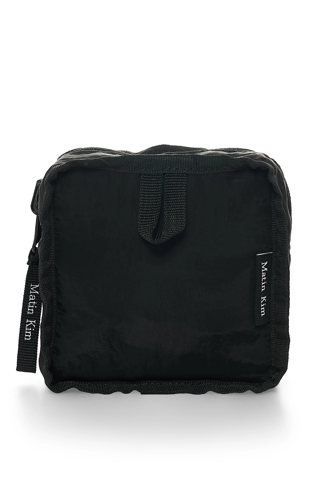 마뗑킴 PACKABLE STRING BAG IN BLACK 상품 이미지 3