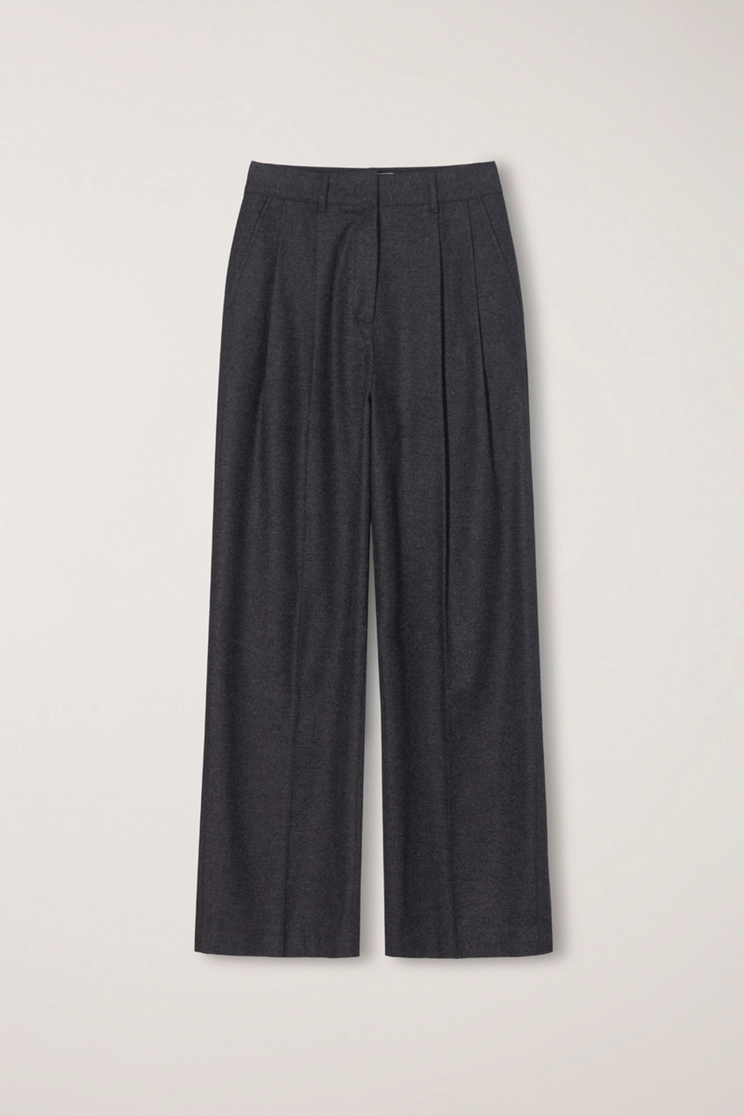 던스트 WINTER FLANNEL SLACKS CHARCOAL GREY_UDPA6D221CG 상품 이미지 1