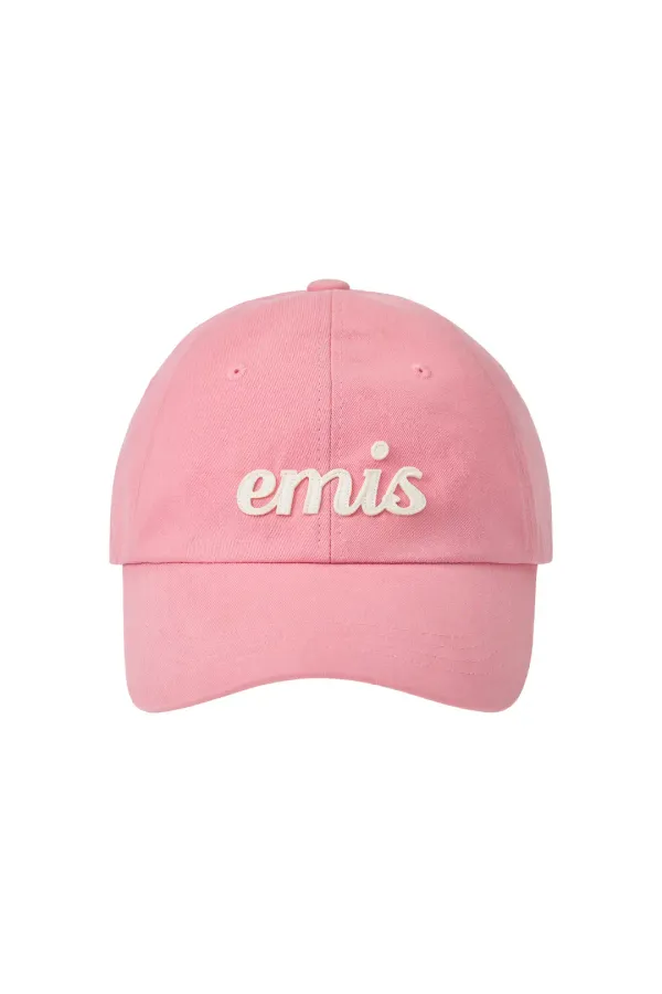 APPLIQUE BALL CAP-PINK