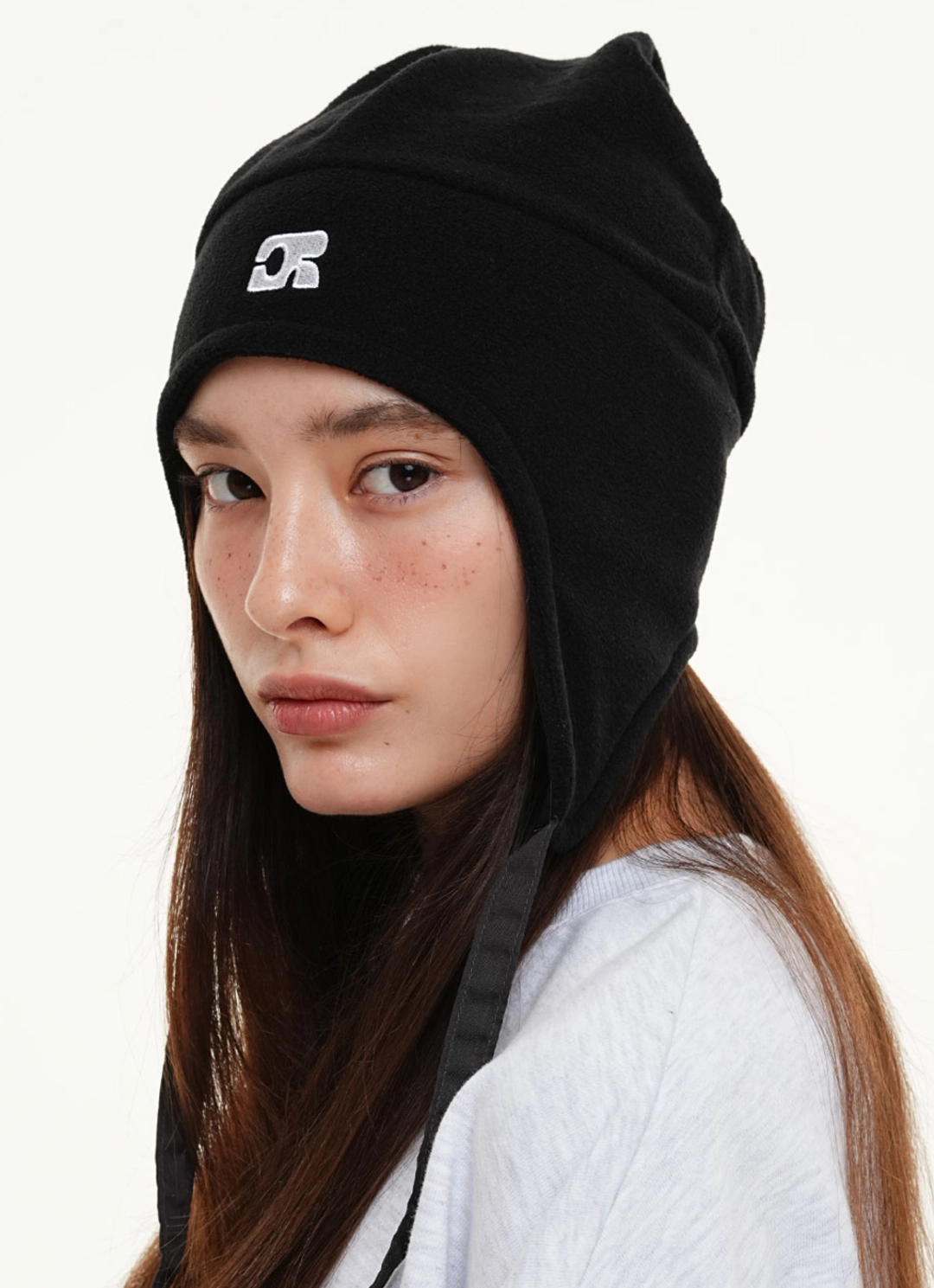 센토르 CR EMBLEM FLEECE EARFLAP_BLACK 상품 이미지 2