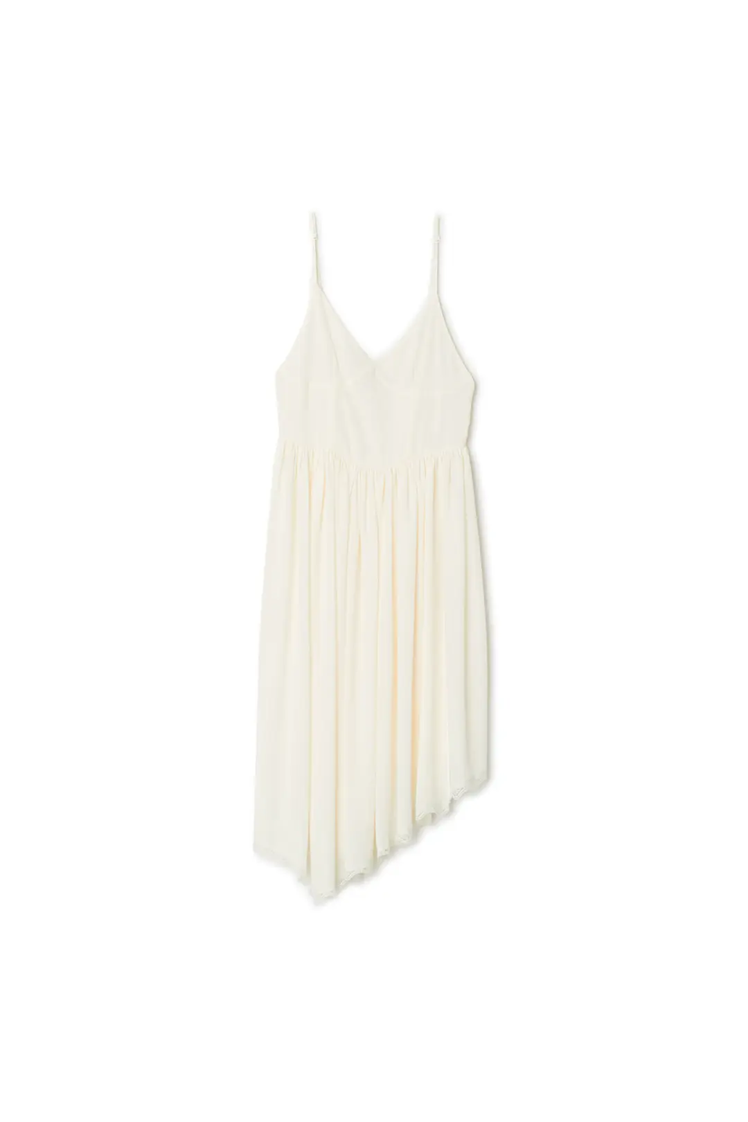 썬번프로젝트 LACE LAYERED SHIRRING ONE-PIECE, IVORY 상품 이미지 3
