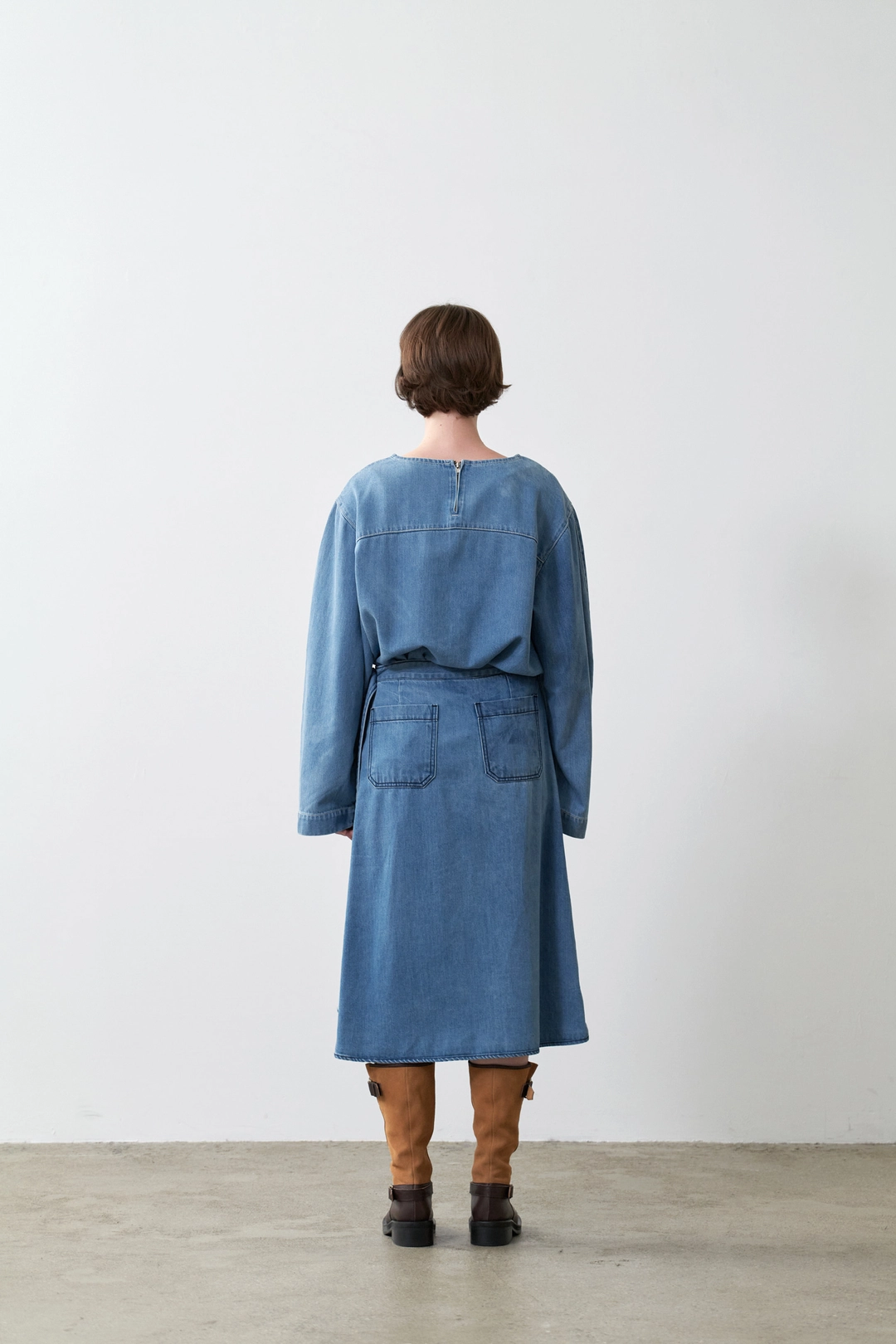 쏭스튜디오 Denim Raglan Blouse 상품 이미지 3