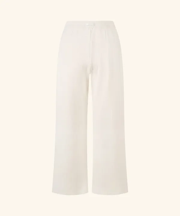 Letters Knit Pants ( Ivory )