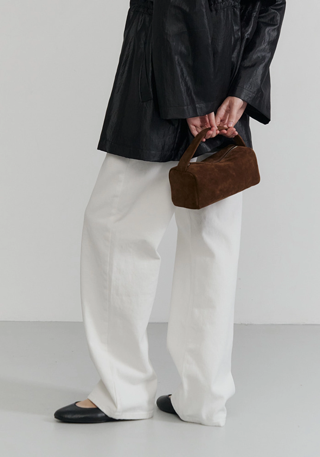 이브세이지 Suede eve bag (Brown) 상품 이미지 2