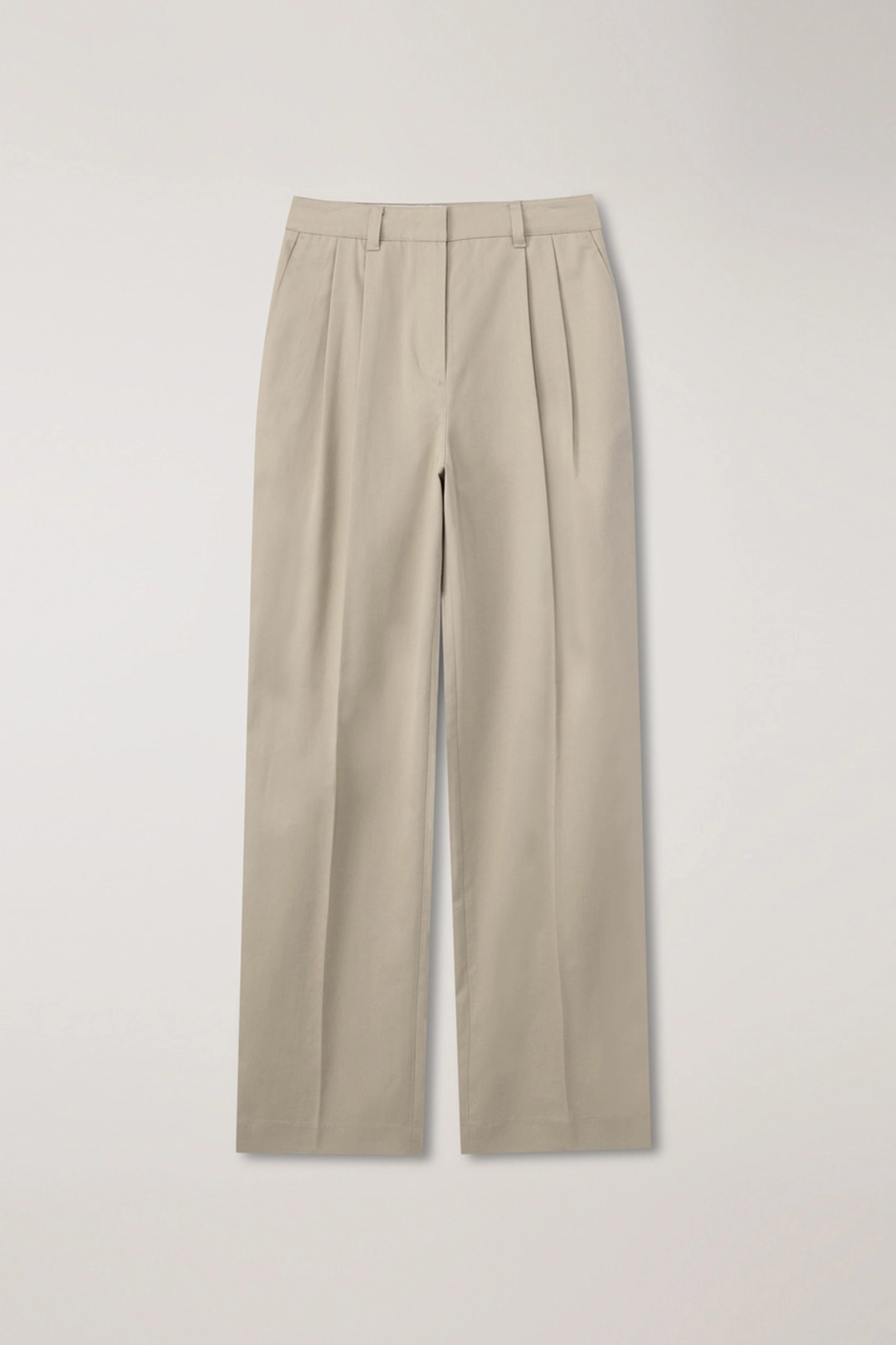 던스트 DOUBLE PLEATED CHINO SLACKS BEIGE_UDPA6A224I2 상품 이미지 1