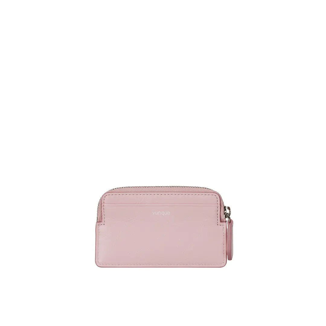 분크 [아울렛] Perfec Slim Zipper Card Wallet (퍼펙 슬림 지퍼 카드지갑) Pale Pink 상품 이미지 2