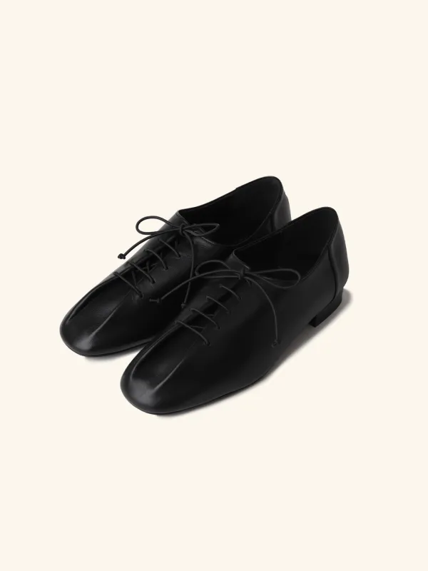 SOFT FOLD derby / 블랙
