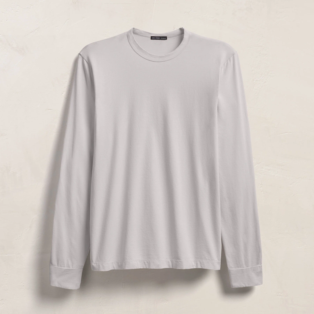 제임스펄스 Heavy Luxe Jersey Long Sleeve - Light Mist 상품 이미지 1
