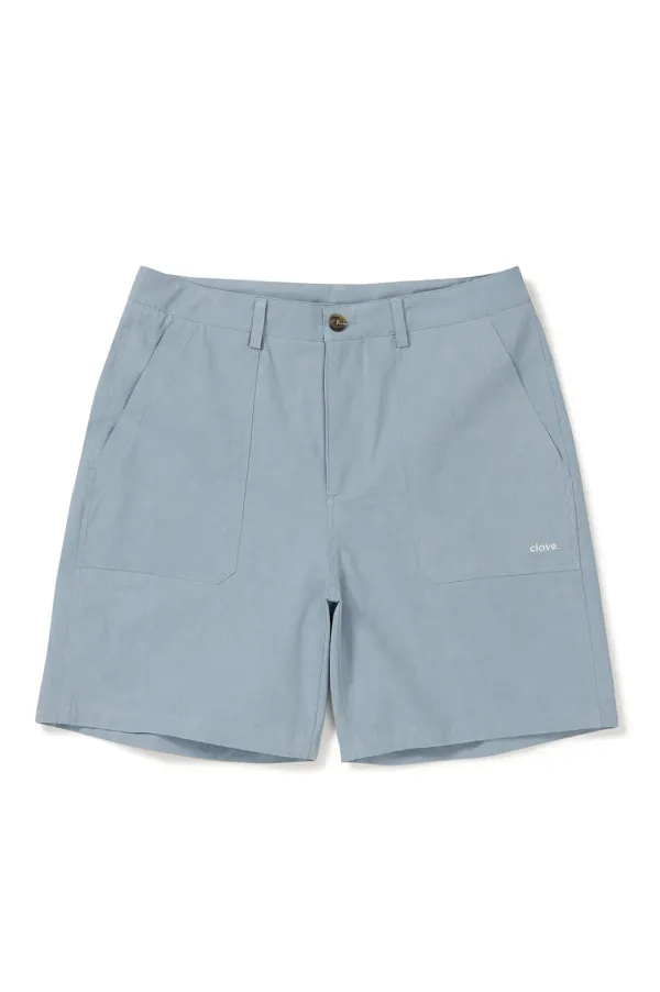 [24SS clove] Fatigue Shorts (Light Blue)