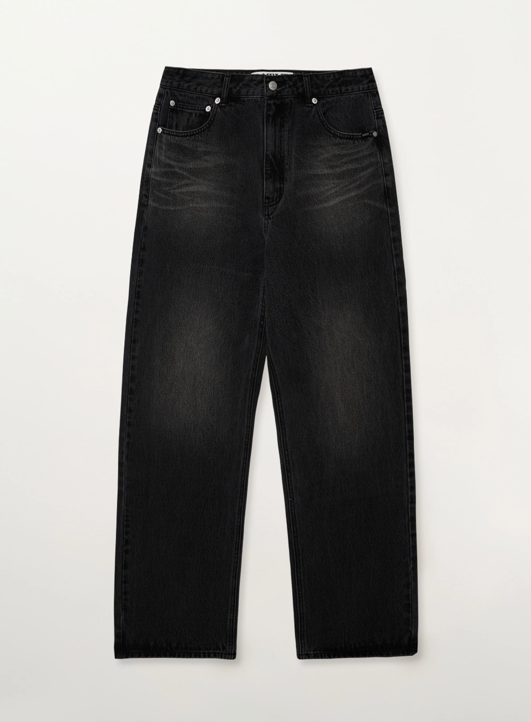 세터 Straight Washed Denim Pants - Black 상품 이미지 1