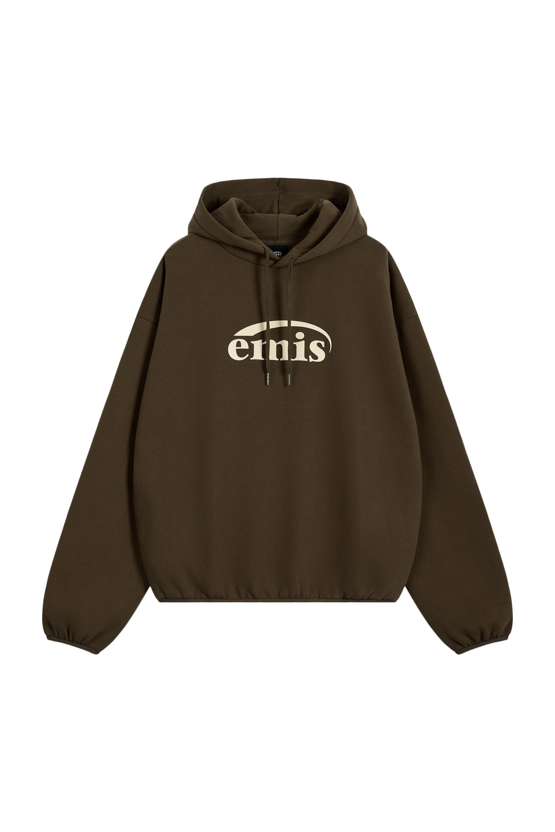 이미스 LOGO HOODIE-BROWN 상품 이미지 3