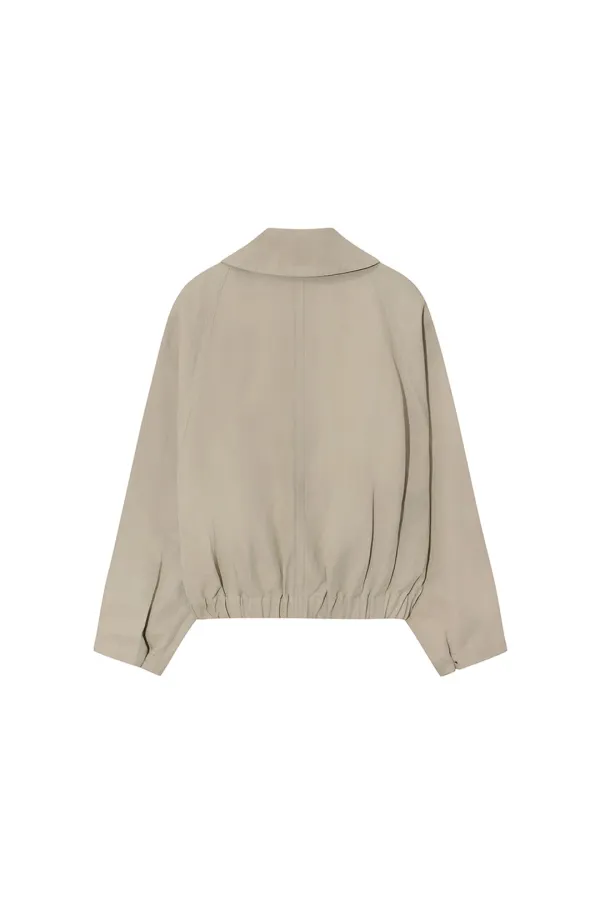 26 SCULPTURED JACKET [BEIGE]
