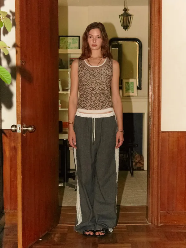 JAY LAYERED SLEEVELESS TOP_LEOPARD
