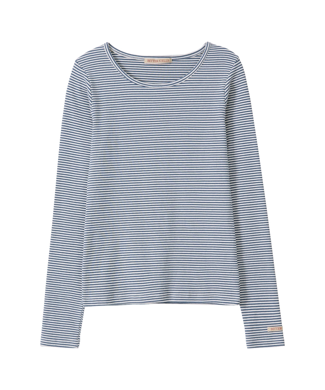 비터셀즈 Essential Golgi Tee-Stripe Blue 상품 이미지 3