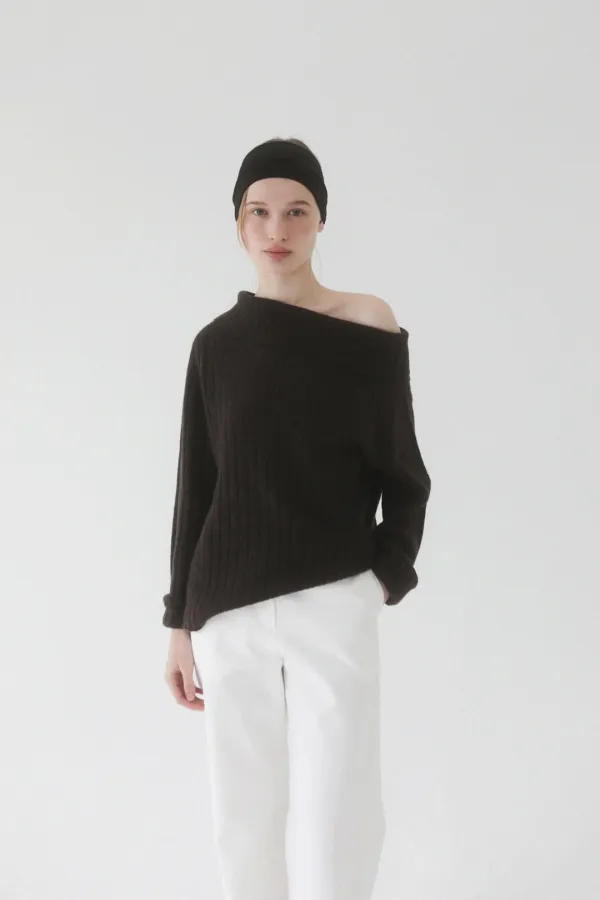 Lettie Turtleneck Knit (brownie)