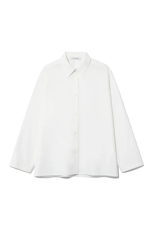 SOFTY COTTON SHIRT [WHITE]