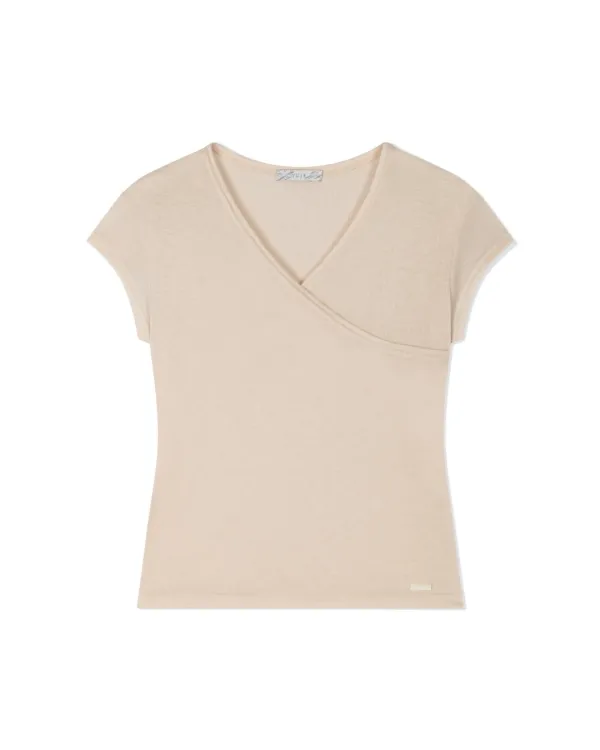 OLIA WRAP TOP (4color,2size)