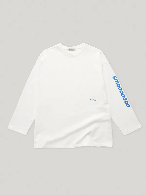 Smooo Logo Tee White (4th)