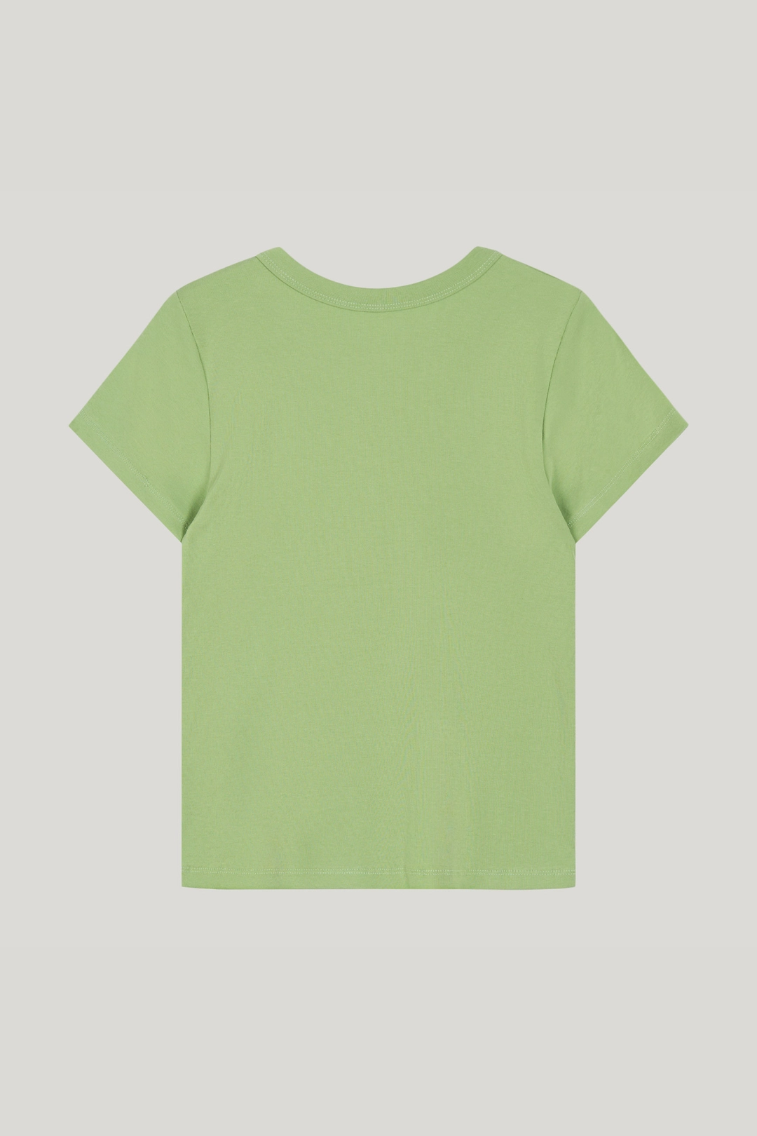 포에트 서울 [Restocks] basic round t-shirts_light green 상품 이미지 3