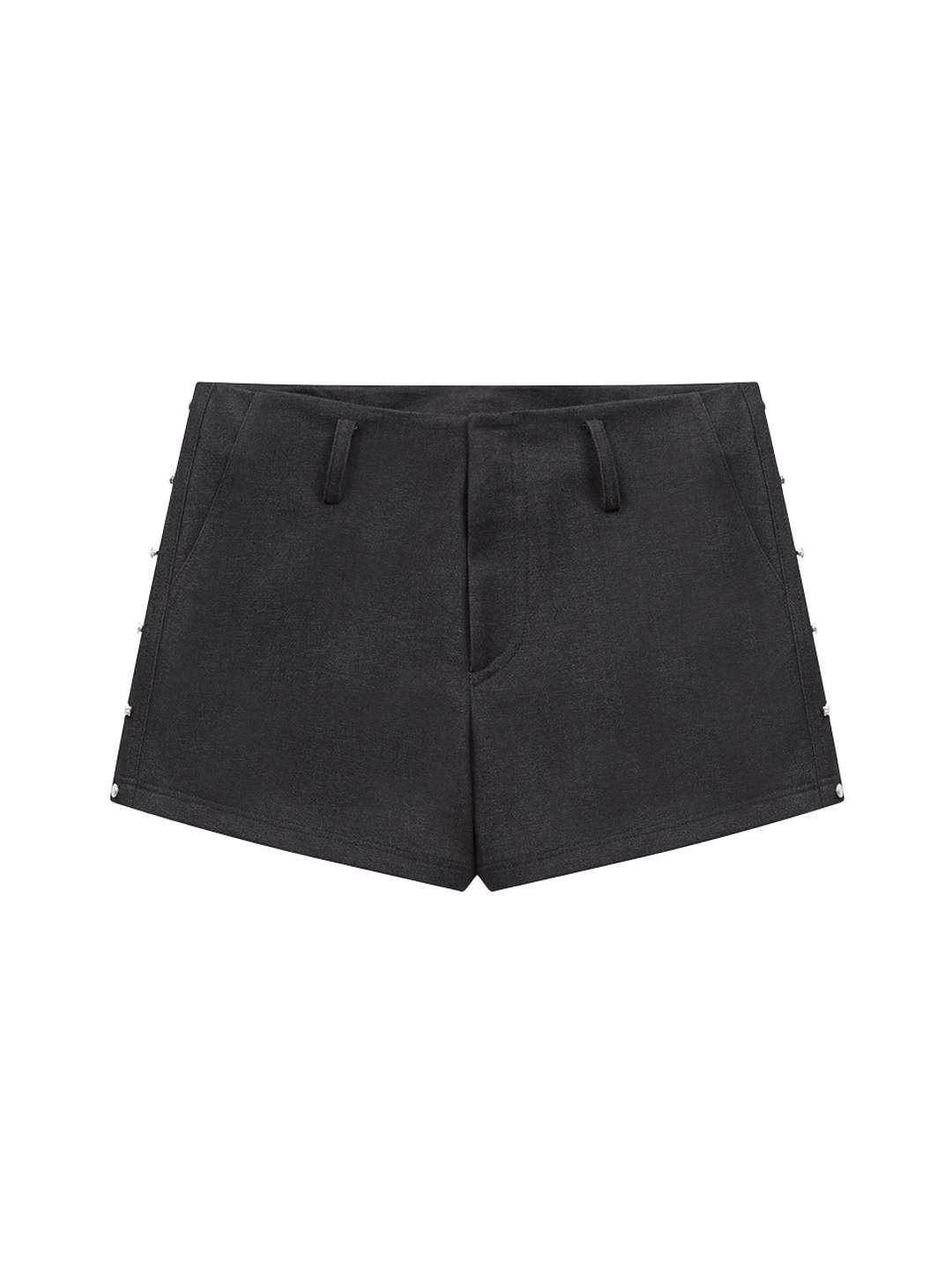 마가린핑거스 MIXED RIVET SHORTS (BLACK) 상품 이미지 1