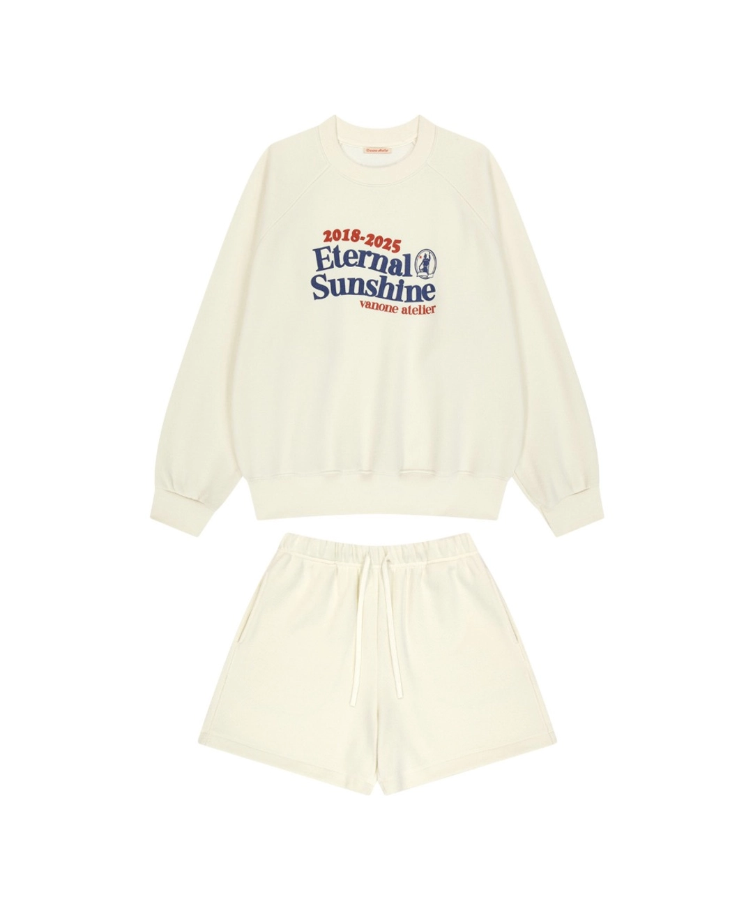 반원 아뜰리에 [세트] Eternal sunshine 스웨트 셋업(one color) 상품 이미지 3