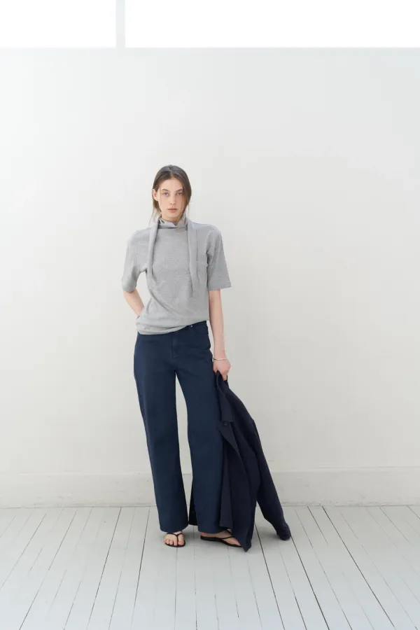 Dying denim ( Blue / Charcoal / Brown )
