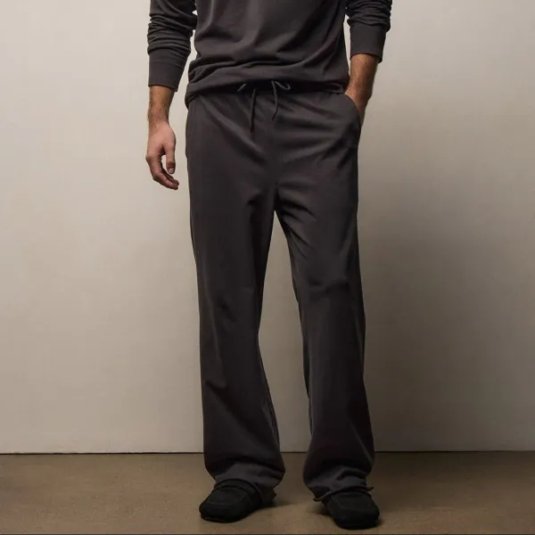 Organic Sueded Jersey Sweat Pant - Magma
