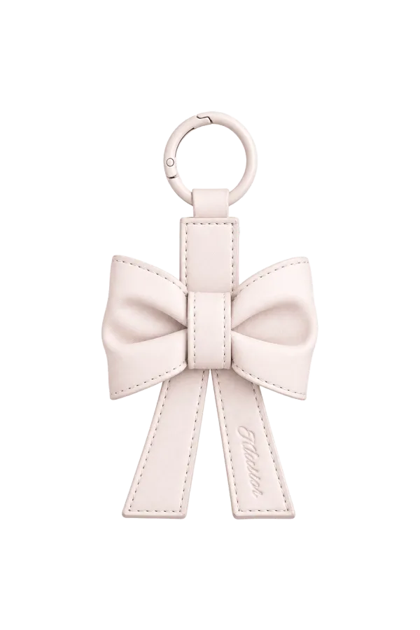 Bunny ribbon card holder, Baby Pink