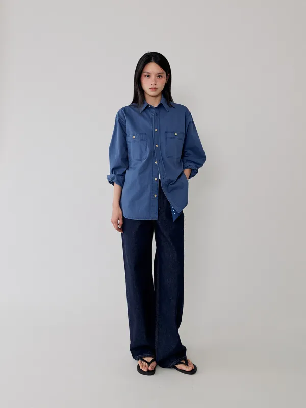[2nd] Earl utility shirt_blue