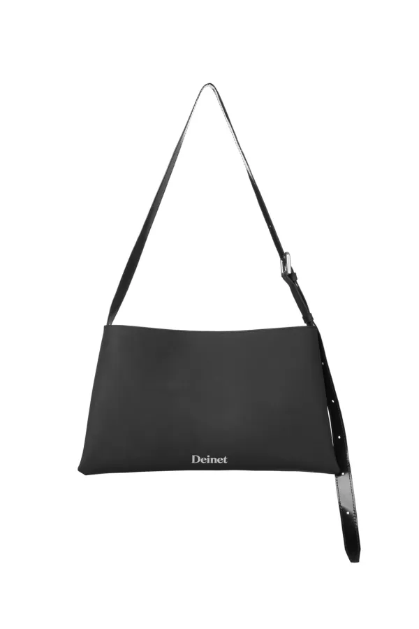 JELLY TWO-WAY MIDDLE BAG IN BLACK