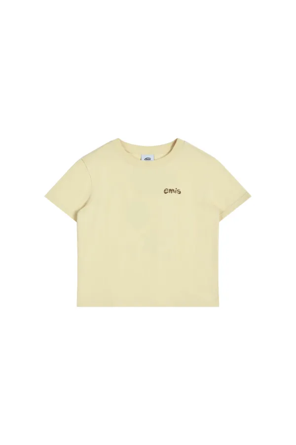 (W) COASTAL BABY T-SHIRT-YELLOW