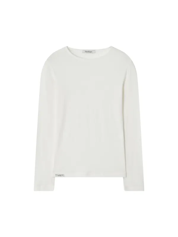Back Dot Long Sleeve - White