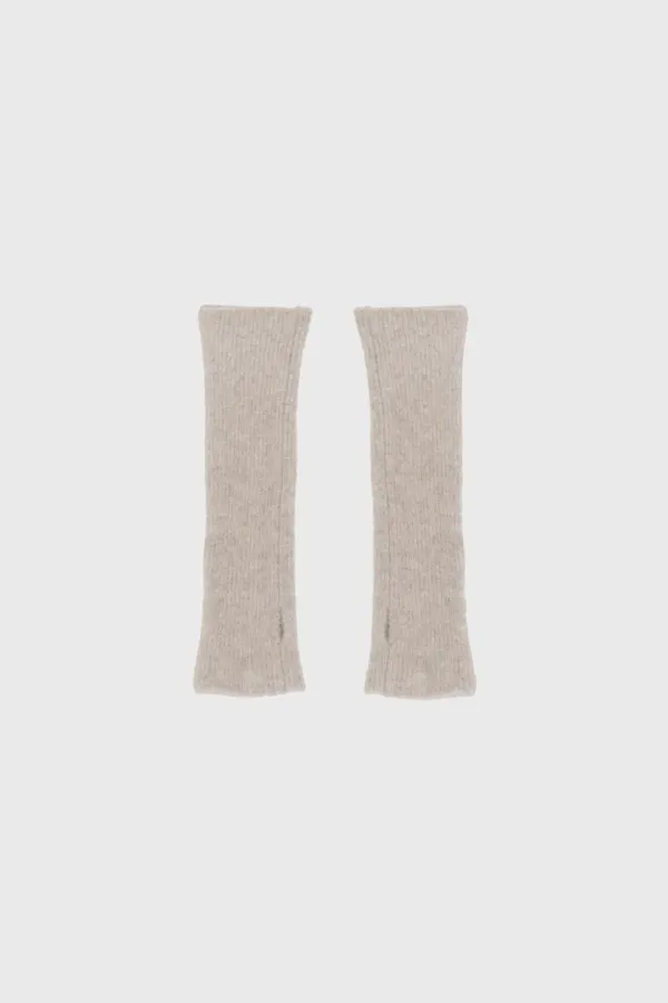Leg warmer (beige / ivory / black)