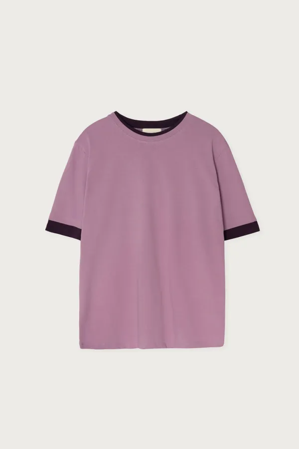 LAYERED T-SHIRT ROSE